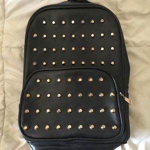 Studded black bag!!